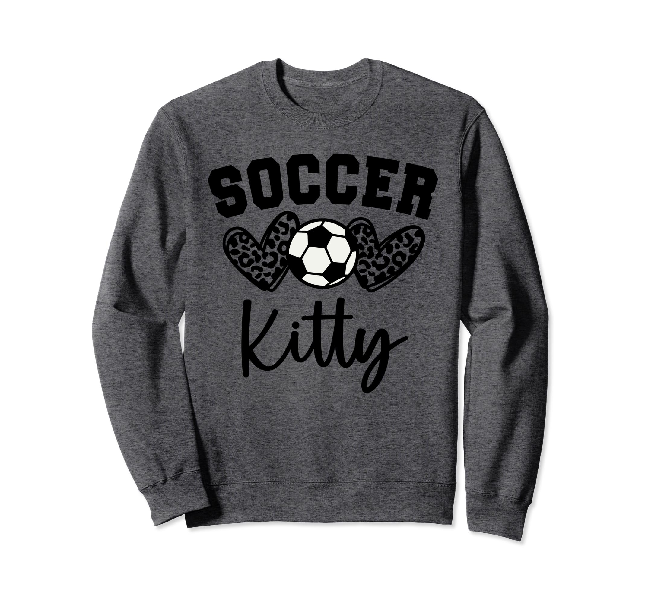 Soccer Kitty Matching Family Sweatshirt - Custom Art Print for Adults - T-Shirt, Sweatshirt, Hoodie