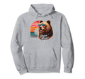 Papa Bear Sunglasses Funny Bear Dad Hoodie - Fun Novelty Design Unisex - T-Shirt, Sweatshirt, Hoodie