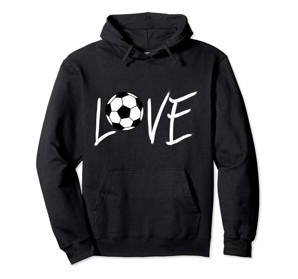 Love Soccer Ball Mom Mother Birthday Gift Hoodie - Novelty Apparel Unisex - T-Shirt, Sweatshirt, Hoodie