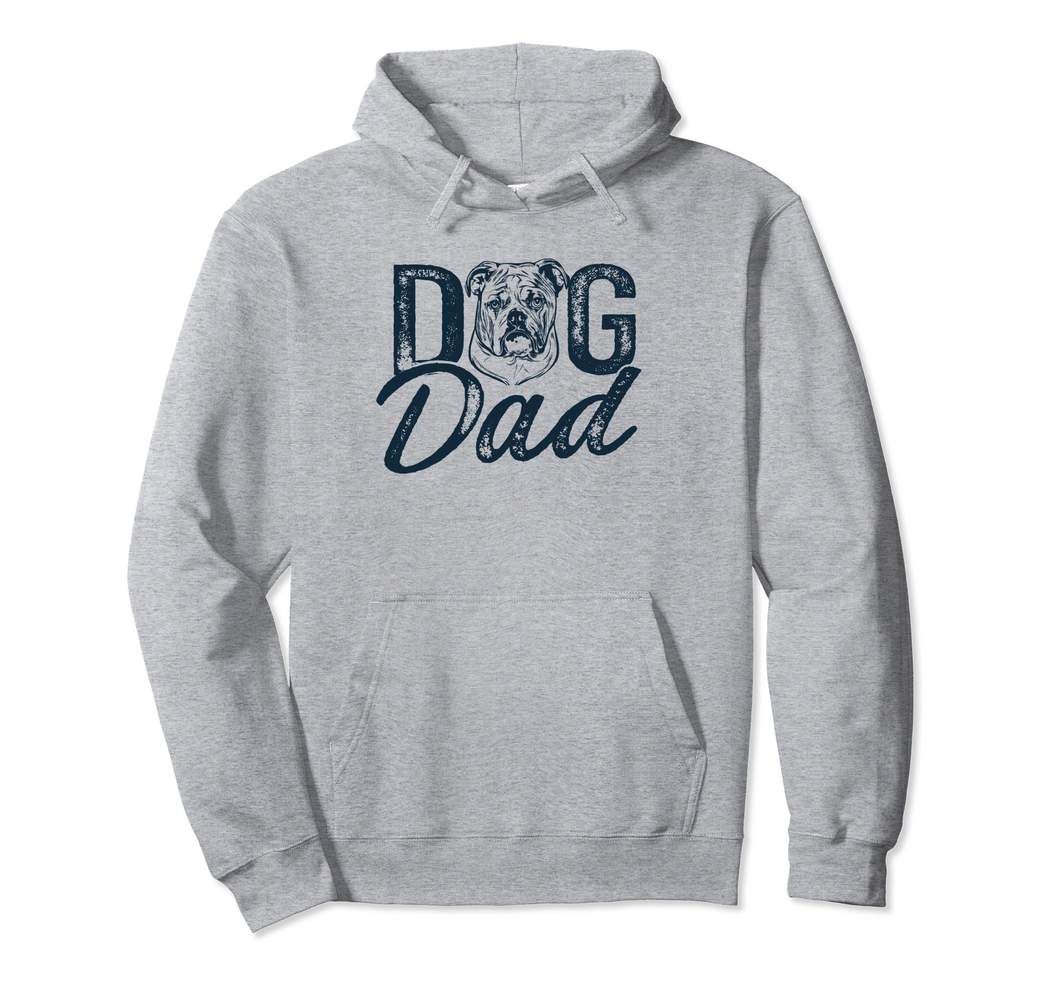 English Bulldog Dad Dog Fathers Day Gifts Sweatshirt - Graphic Print Unisex - T-Shirt, Sweatshirt, Hoodie
