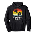 American Football Dad Sunset Sports Hoodie - Aesthetic Graphic for Adults - T-Shirt, Sweatshirt, Hoodie