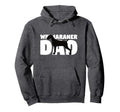 Weimaraner Dad Dog Father Weimaraner Gift Hoodie - Graphic Print Men Women - T-Shirt, Sweatshirt, Hoodie