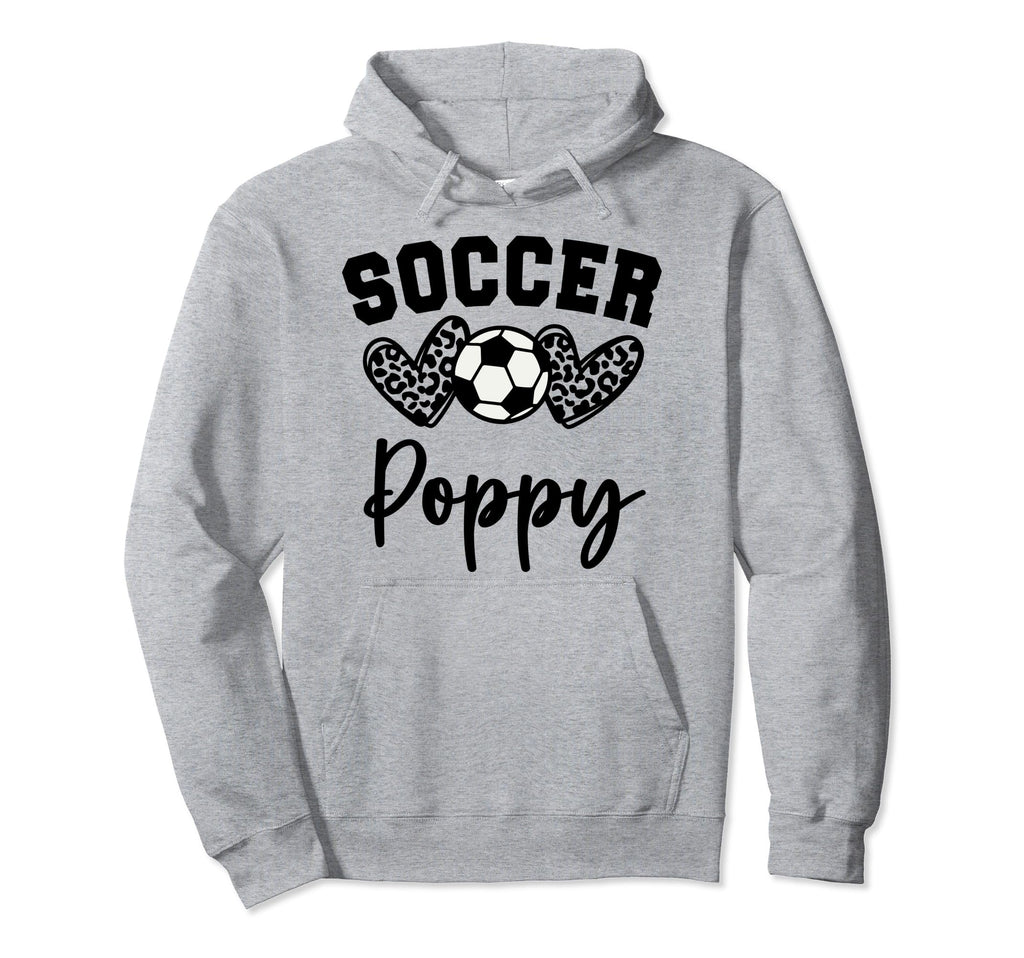 Soccer Poppy Matching Family Soccer Hoodie - Aesthetic Graphic Unisex - T-Shirt, Sweatshirt, Hoodie