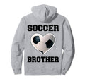 Soccer Brother Family Matching Sport Lover Hoodie - Unique Graphic Unisex - T-Shirt, Sweatshirt, Hoodie