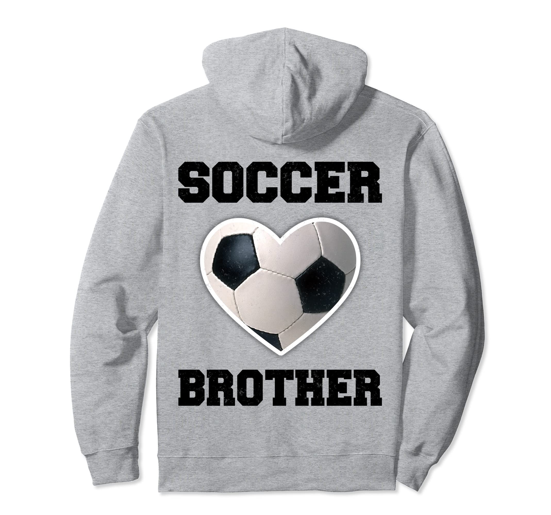 Soccer Brother Family Matching Sport Lover Hoodie - Unique Graphic Unisex - T-Shirt, Sweatshirt, Hoodie