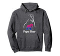 Lgbt Bisexual Papa Bear Bi Pride Flag Hoodie - Trendy Graphic Men Women - T-Shirt, Sweatshirt, Hoodie