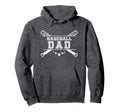Baseball Dad Hoodie - Aesthetic Graphic Men Women - T-Shirt, Sweatshirt, Hoodie