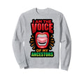 Juneteenth Melanin Black Dad Sweatshirt - Fun Novelty Design for Adults - T-Shirt, Sweatshirt, Hoodie