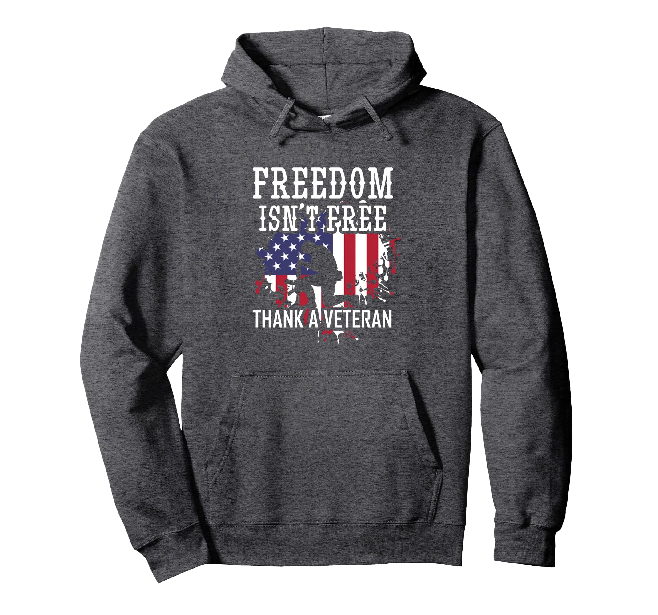 Military Support Freedom Isnt Free Hoodie - Casual Everyday Wear Men Women - T-Shirt, Sweatshirt, Hoodie