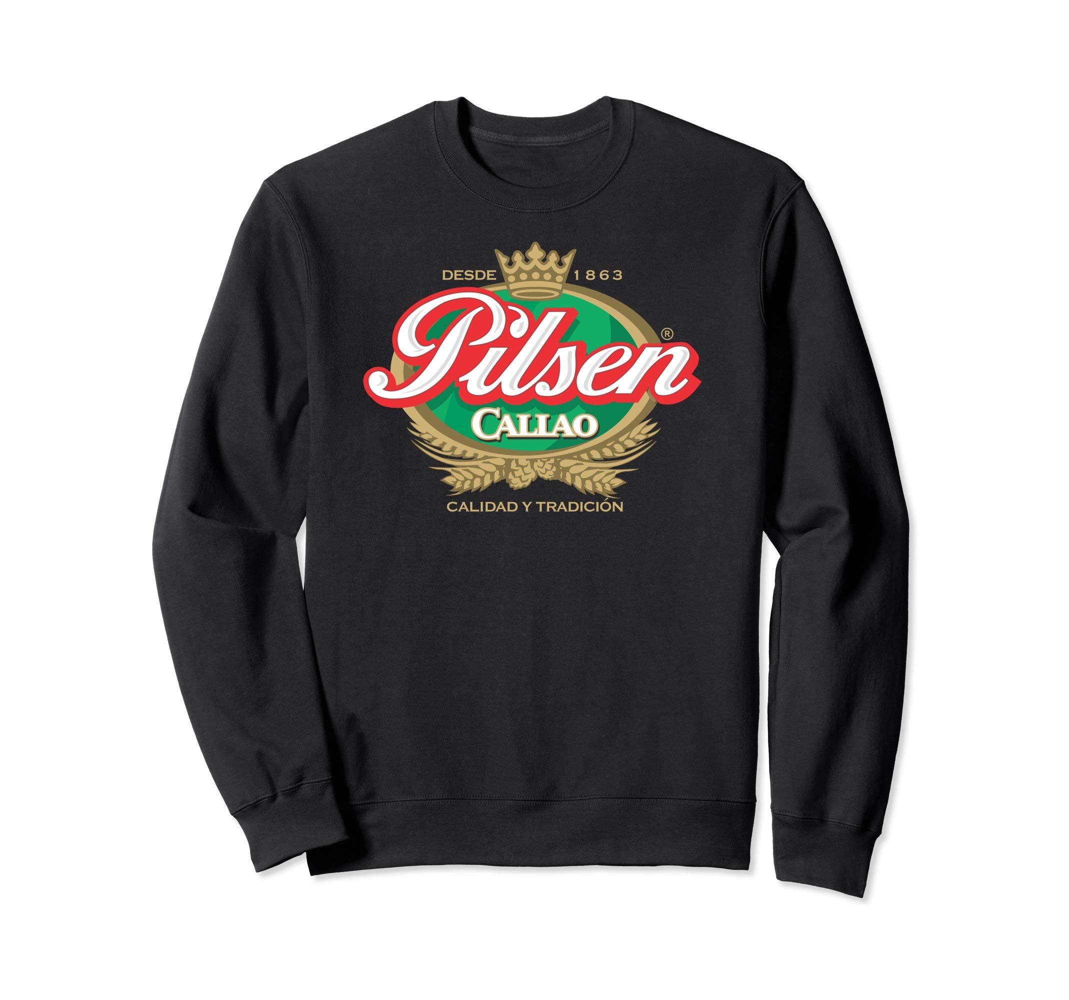 Pilsen Callao Lata Marca Peruvian Sweatshirt - Unique Graphic Unisex - T-Shirt, Sweatshirt, Hoodie