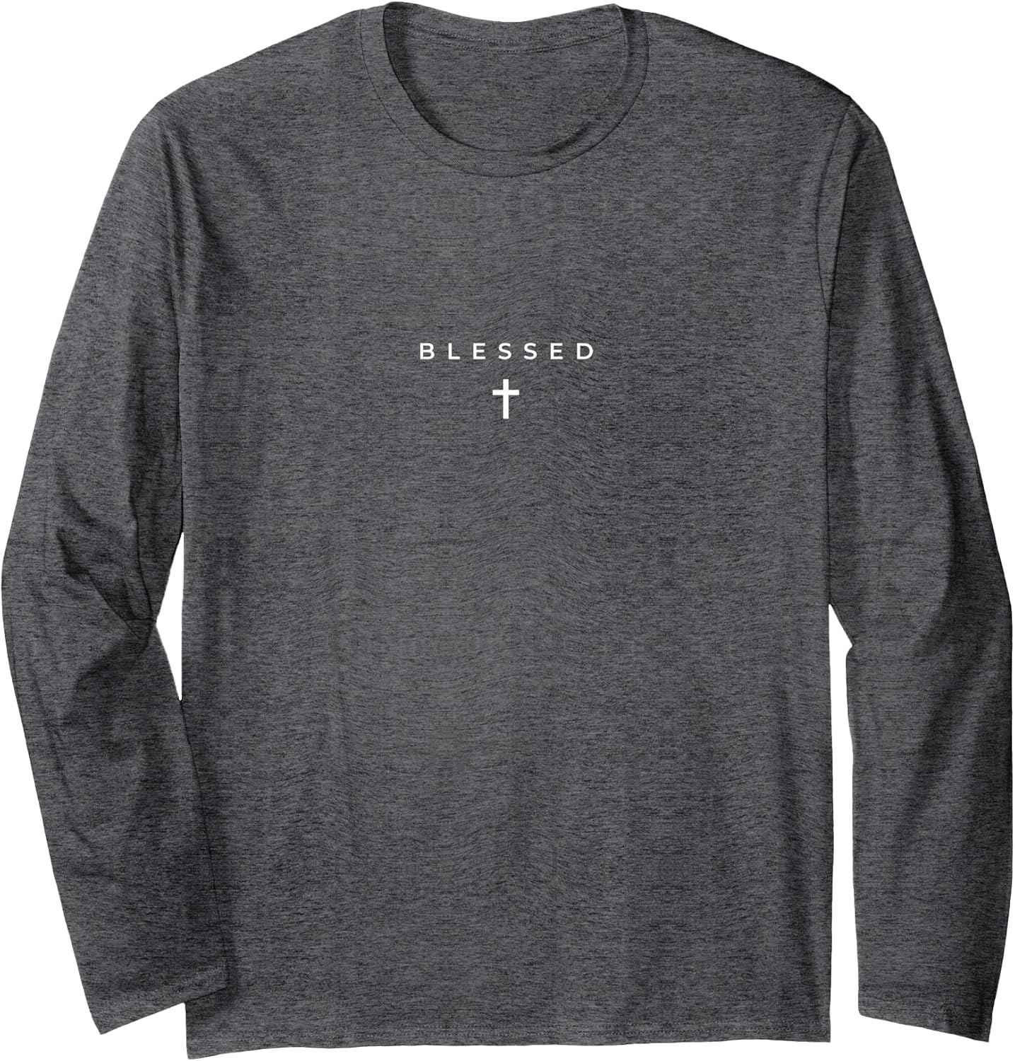 Blessed Cross Subtle Christian Minimalist Religious - Adult & Kids T-Shirts, Sweatshirts & Hoodies apparel design preview 1