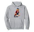 Dog Father Pet Funny Dog Dad Hoodie - Custom Art Print for Adults - T-Shirt, Sweatshirt, Hoodie