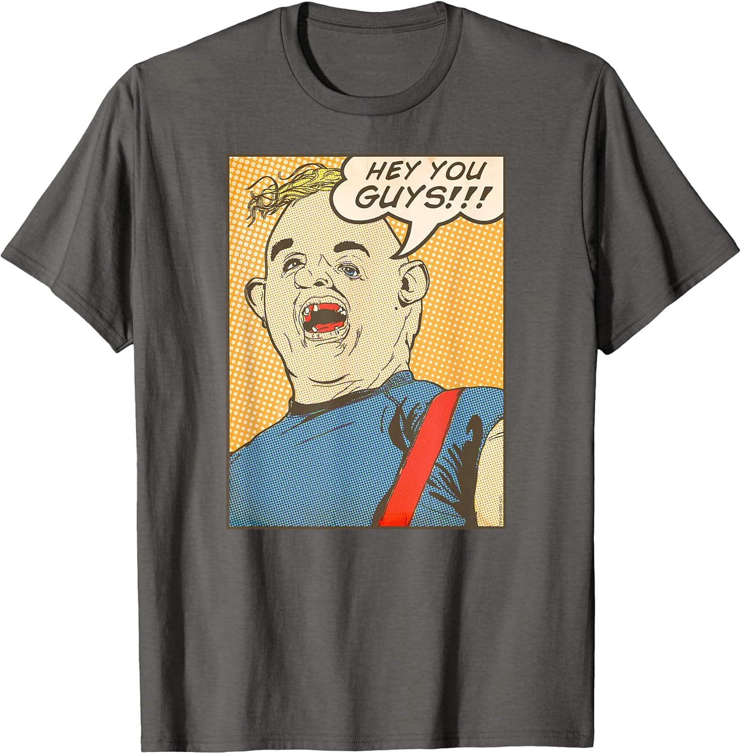Sloth Pop Art Comic Book Illustration 80's Movie - Adult & Kids T-Shirts, Sweatshirts & Hoodies apparel design preview 1