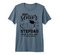 2027 Senior Soccer Stepdad Proud Family T-Shirt - Graphic Print Unisex - T-Shirt, Sweatshirt, Hoodie
