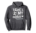 Thats My Nephew Proud Soccer Auntie Hoodie - Graphic Print for Adults - T-Shirt, Sweatshirt, Hoodie