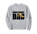 Corn Snake Dad Herpetology Corn Sweatshirt - Aesthetic Graphic for Adults - T-Shirt, Sweatshirt, Hoodie