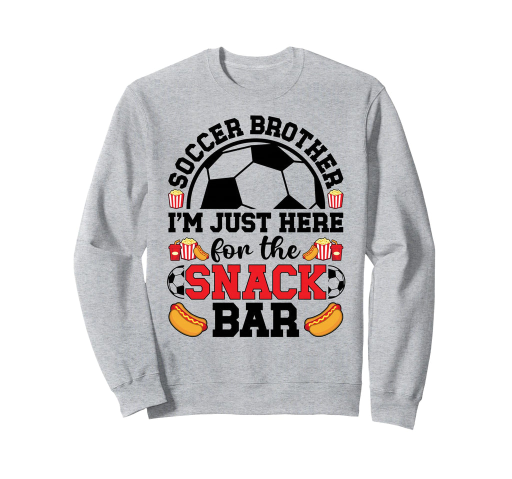 Soccer Brother Funny Soccer Sweatshirt - Custom Art Print Men Women - T-Shirt, Sweatshirt, Hoodie