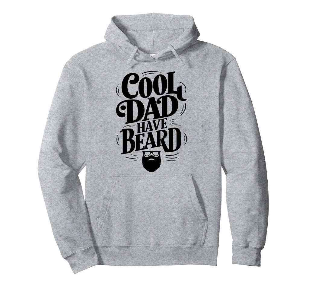 Bearded Lover Daddy Funny Beard Dad Hoodie - Fun Novelty Design Men Women - T-Shirt, Sweatshirt, Hoodie