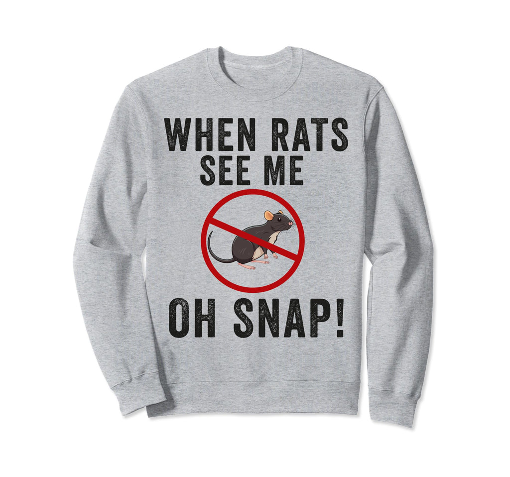 Rat Exterminator Funny Pest Control Sweatshirt - Trendy Graphic Men Women - T-Shirt, Sweatshirt, Hoodie