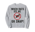 Rat Exterminator Funny Pest Control Sweatshirt - Trendy Graphic Men Women - T-Shirt, Sweatshirt, Hoodie