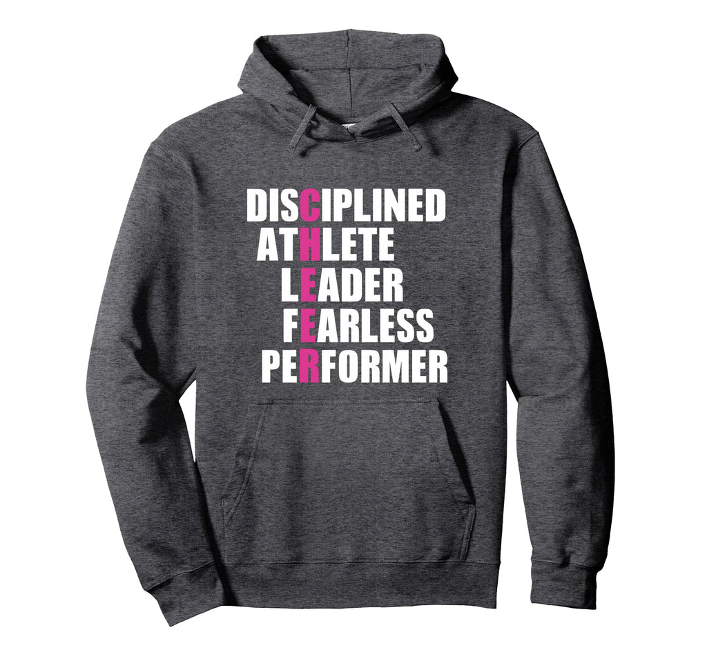 Cheerleader Gift Cheerleading Cheer Hoodie - Aesthetic Graphic for Adults - T-Shirt, Sweatshirt, Hoodie
