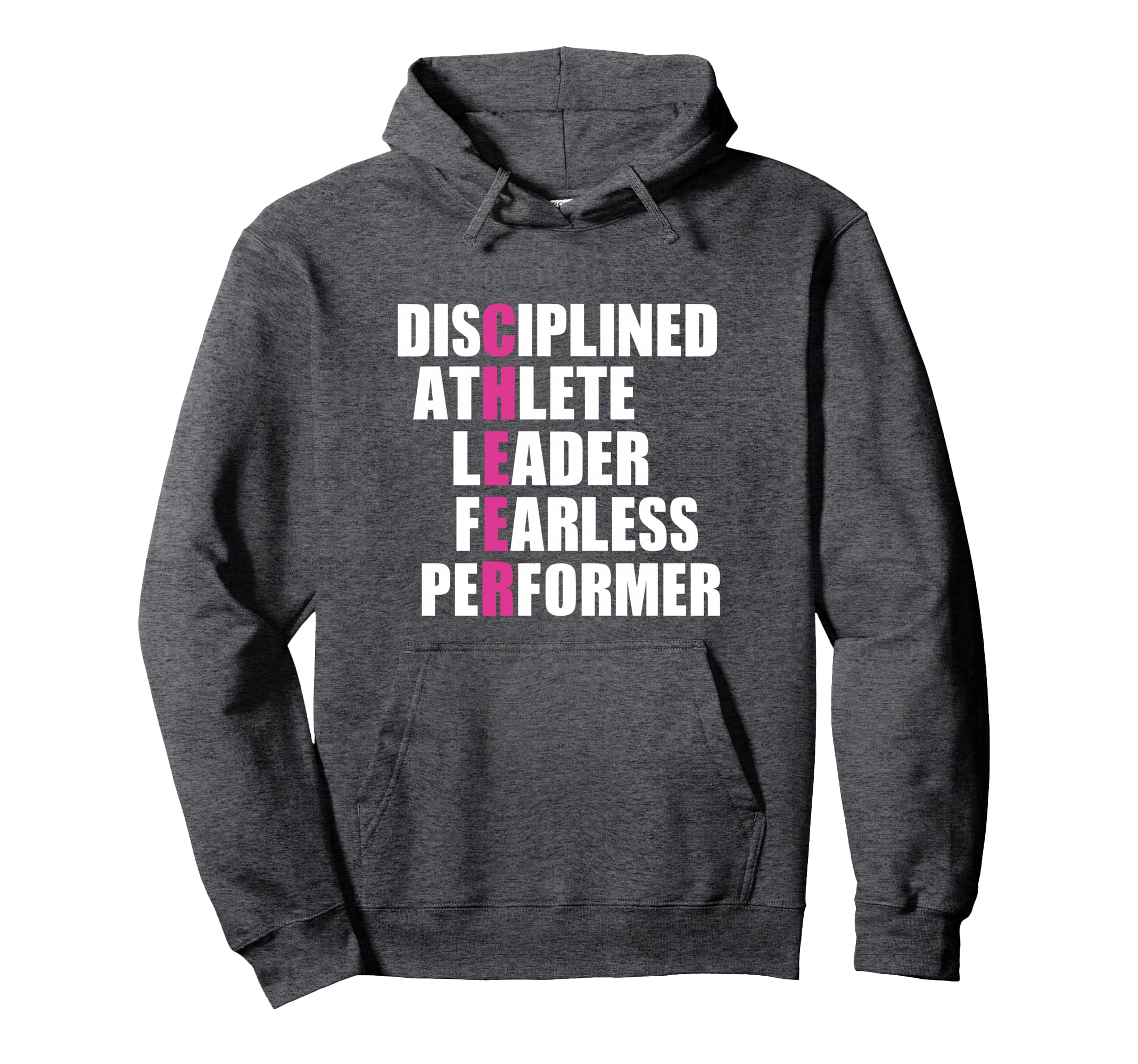 Cheerleader Gift Cheerleading Cheer Hoodie - Aesthetic Graphic for Adults - T-Shirt, Sweatshirt, Hoodie