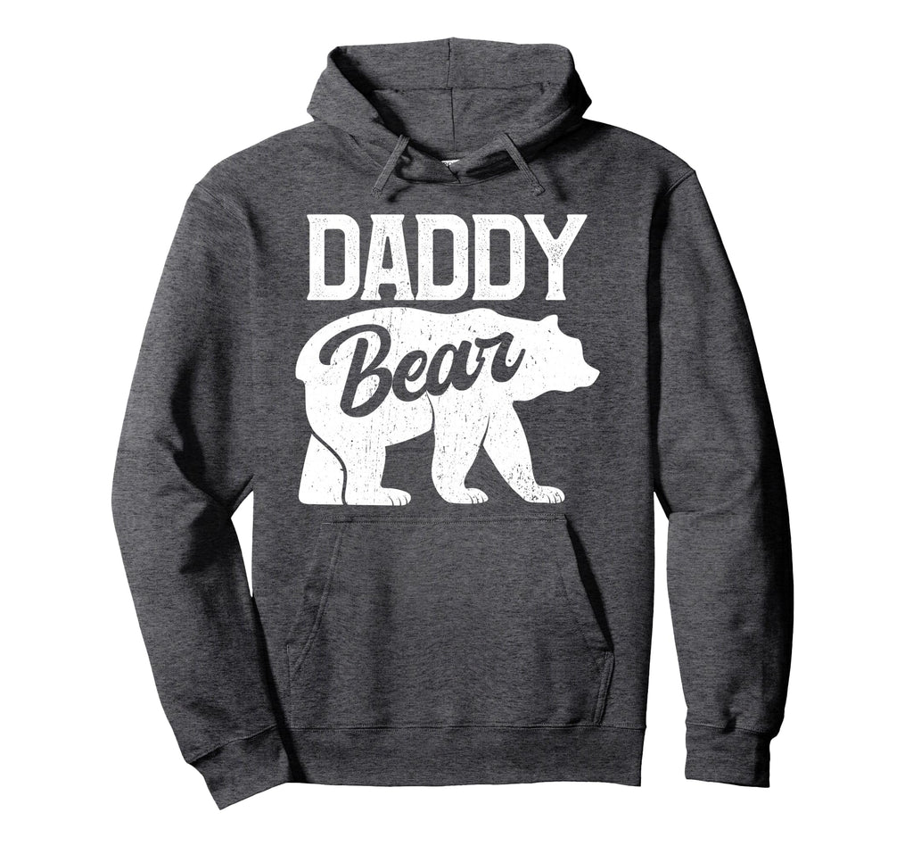 Daddy Bear Funny Dad Papa Fathers Day Hoodie - Custom Art Print Men Women - T-Shirt, Sweatshirt, Hoodie