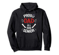 Proud Dad 2020 Graduate Graduation Hoodie - Aesthetic Graphic Men Women - T-Shirt, Sweatshirt, Hoodie