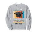 Warning Proud Dad 2024 Graduate Sweatshirt - Minimalist Print for Adults - T-Shirt, Sweatshirt, Hoodie