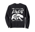 Papa Bear Funny Fathers Day Grandpa Sweatshirt - Custom Art Print Unisex - T-Shirt, Sweatshirt, Hoodie