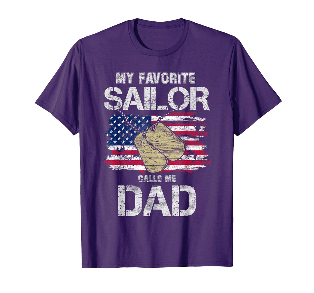 My Favorite Sailor Calls Me Dad T-Shirt - Trendy Graphic Men Women - T-Shirt, Sweatshirt, Hoodie