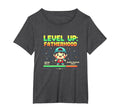 Level Up Fatherhood Dad To Be Gamer Gift T-Shirt - Graphic Print Men Women - T-Shirt, Sweatshirt, Hoodie