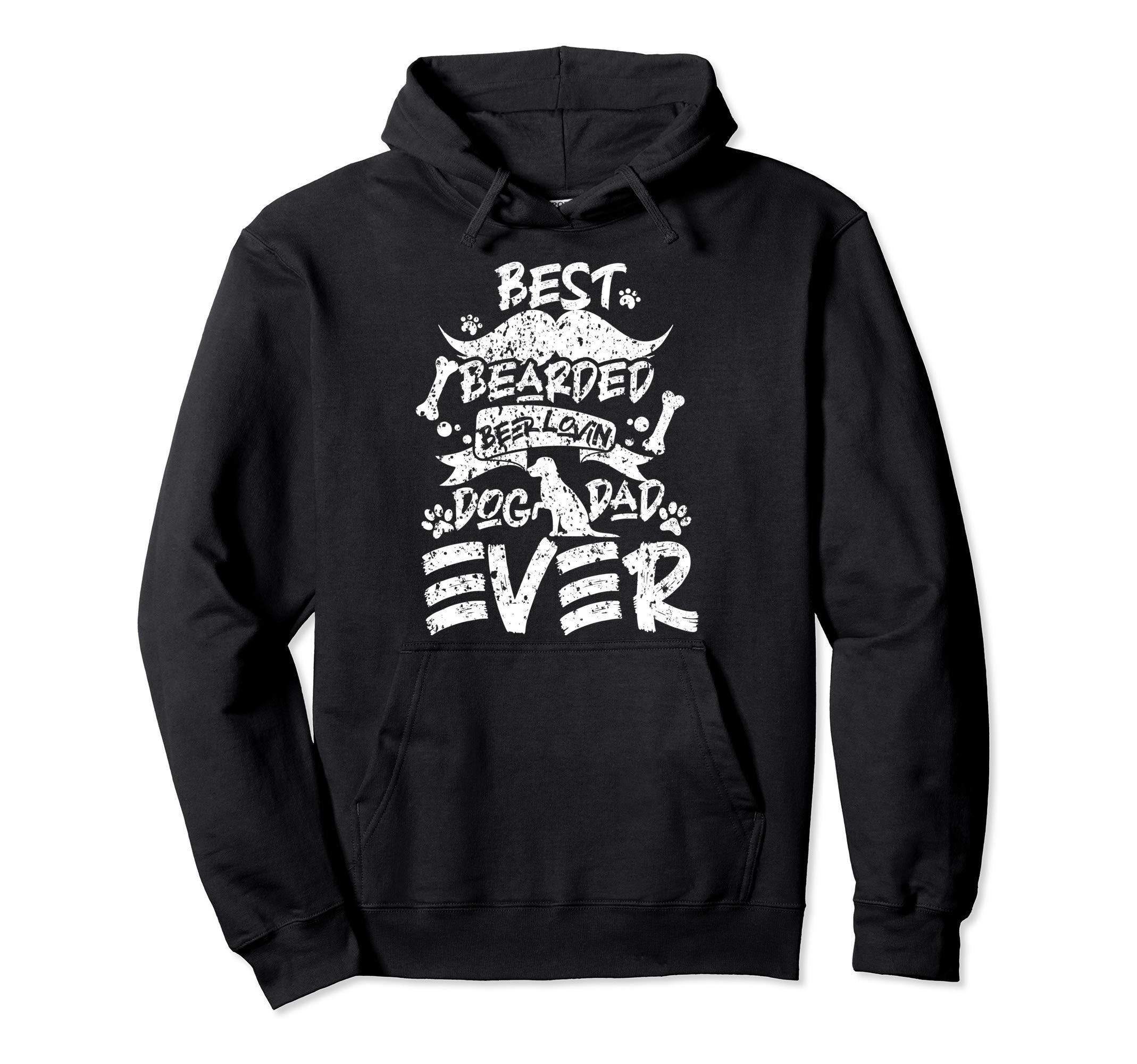 Funny Best Bearded Bee Loving Dad Ever Hoodie - Novelty Apparel Men Women - T-Shirt, Sweatshirt, Hoodie