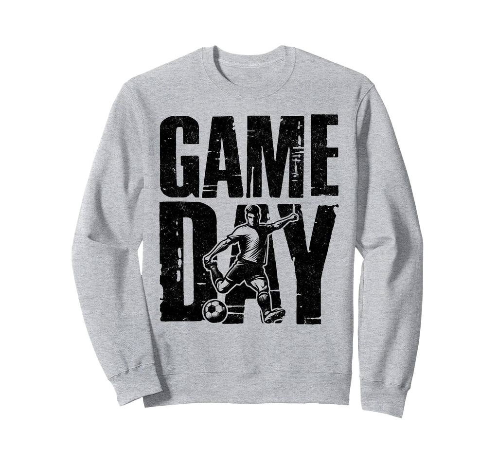 Game Day Soccer Soccer Mom Life Sweatshirt - Unique Graphic Men Women - T-Shirt, Sweatshirt, Hoodie