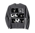 Soccer Game Day Bow And Heart Soccer Sweatshirt - Unique Graphic Men Women - T-Shirt, Sweatshirt, Hoodie