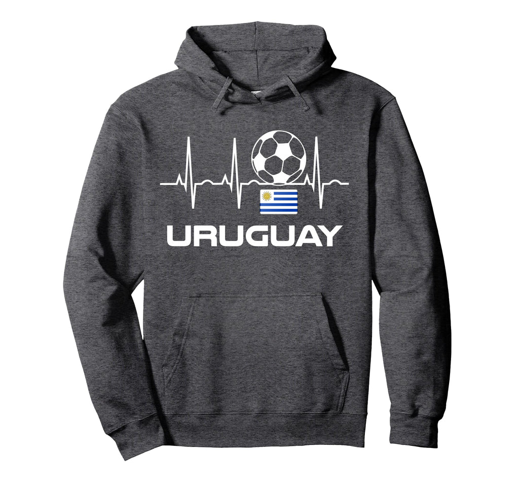 Uruguay Soccer Uruguay Futbol Hoodie - Minimalist Print for Adults - T-Shirt, Sweatshirt, Hoodie