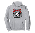Soccer Mom Red Soccer Player Calls Me Hoodie - Graphic Print Men Women - T-Shirt, Sweatshirt, Hoodie