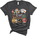 Retro Dive Bar Collage Rock Roll Revival Aesthetic - Adult & Kids T-Shirts, Sweatshirts & Hoodies apparel design preview 1