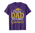 Dad Senior 2024 Proud Dad Class 2024 T-Shirt - Novelty Apparel Men Women - T-Shirt, Sweatshirt, Hoodie