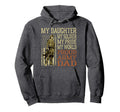 My Daughter My Soldier Hero Proud Hoodie - Aesthetic Graphic for Adults - T-Shirt, Sweatshirt, Hoodie