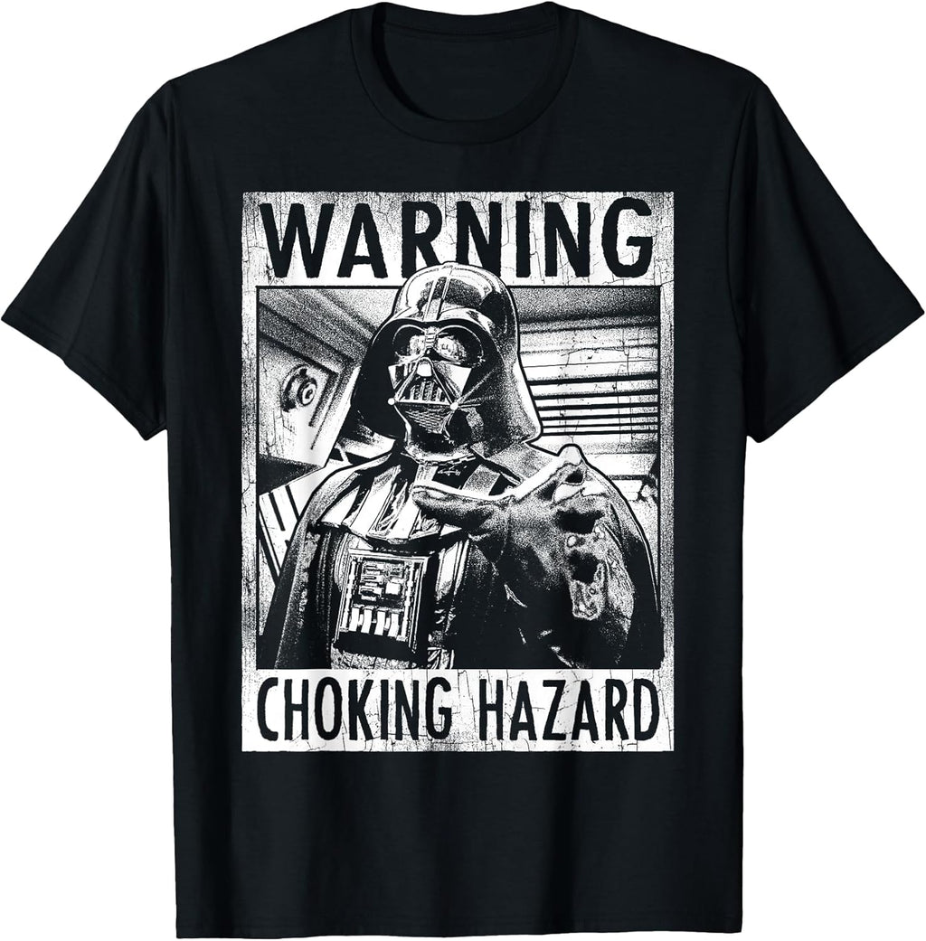 Darth Vader Choking Hazard Vintage Graphic - Adult & Kids T-Shirts, Sweatshirts & Hoodies apparel design preview 1