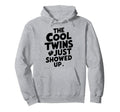 Twin Daddy Funny Twin Dad Hoodie - Trendy Graphic Men Women - T-Shirt, Sweatshirt, Hoodie