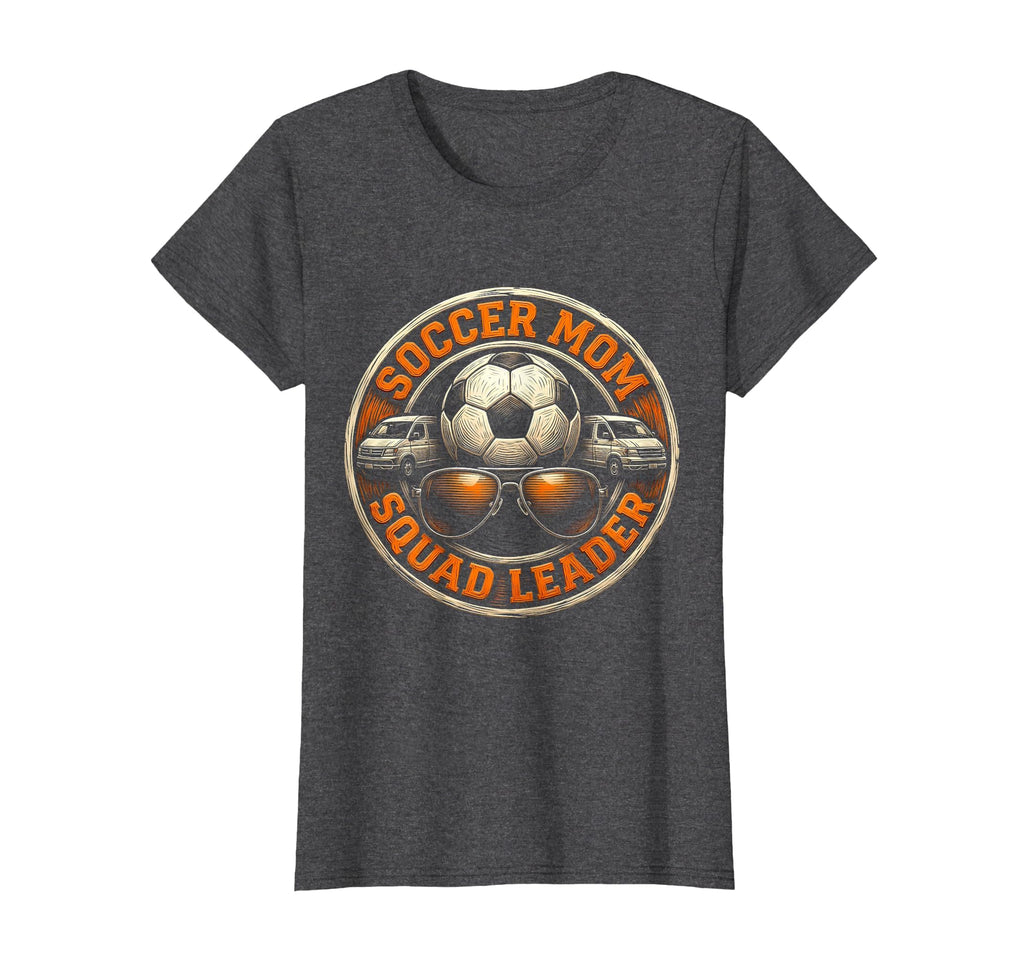Soccer Mom Squad Leader Funny T-Shirt - Minimalist Print Unisex - T-Shirt, Sweatshirt, Hoodie