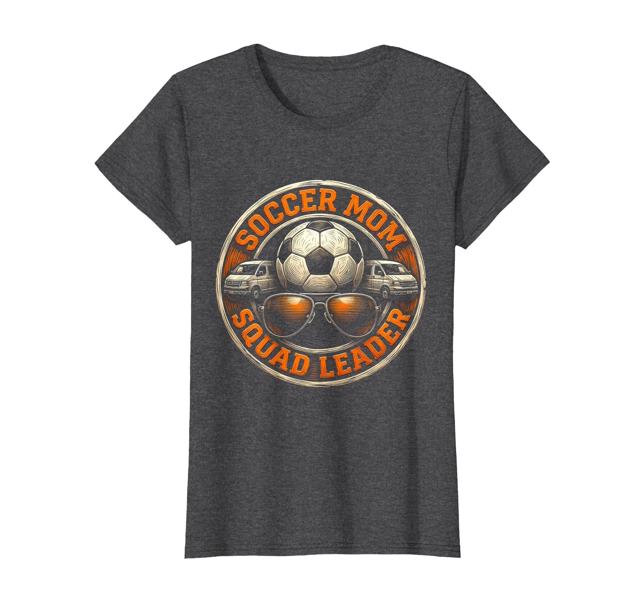 Soccer Mom Squad Leader Funny T-Shirt - Minimalist Print Unisex - T-Shirt, Sweatshirt, Hoodie