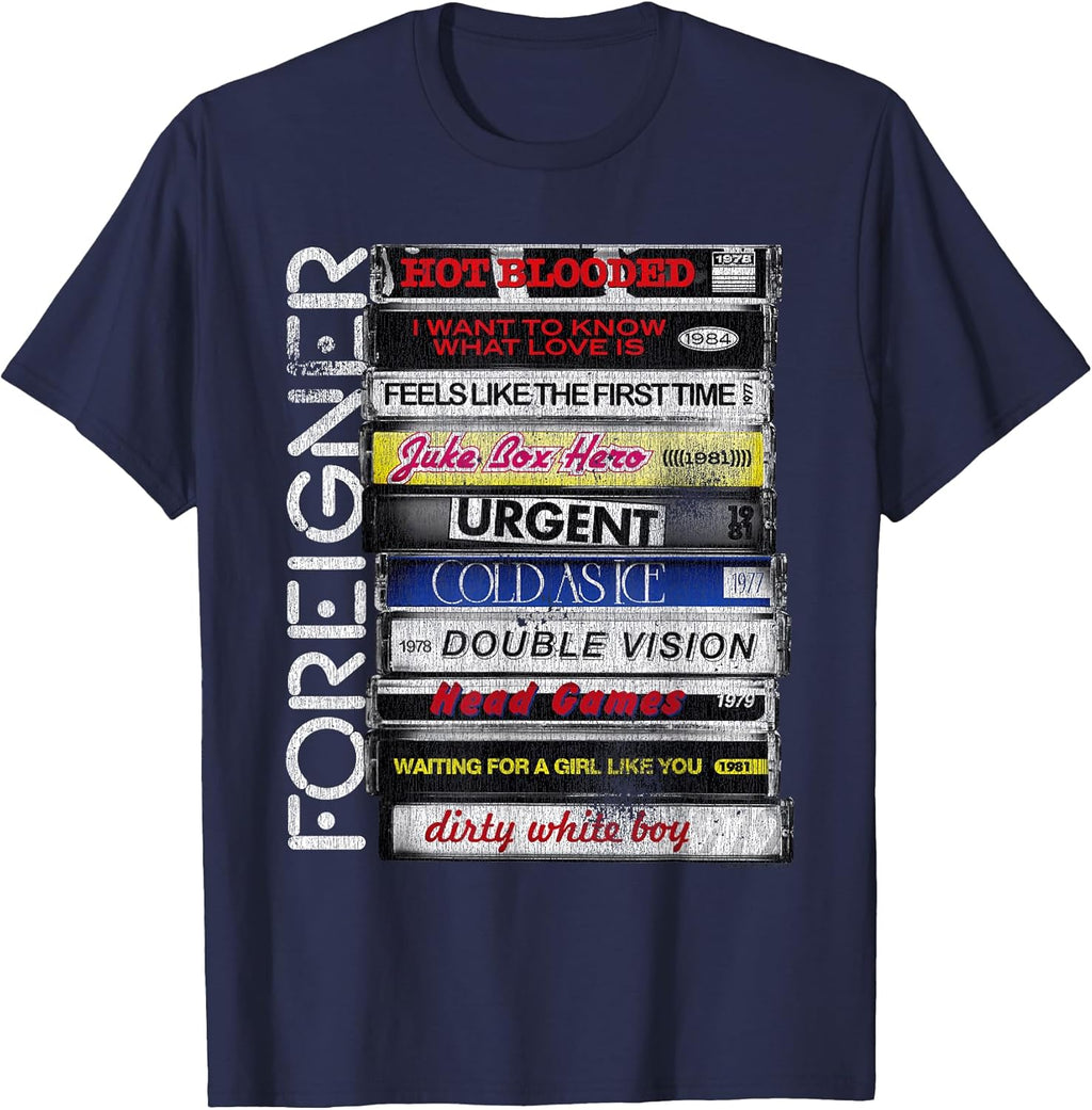 Classic Hit Songs 80s Rock Band - Adult & Kids T-Shirts, Sweatshirts & Hoodies apparel design preview 1