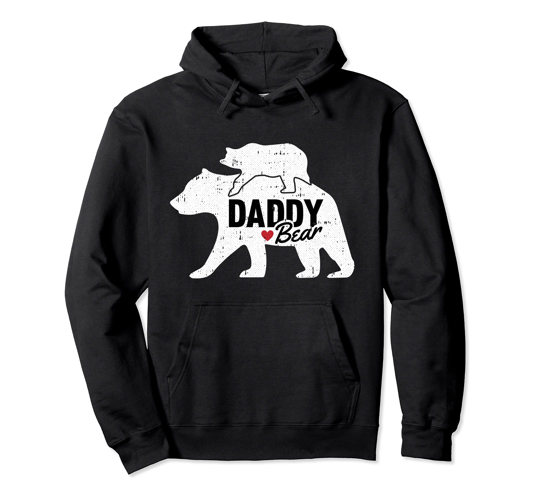 Daddy Bear Fathers Day Cub Papa Dad Pops Hoodie - Graphic Print Men Women - T-Shirt, Sweatshirt, Hoodie