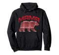 Mama Red Bear New Mom Red Tartan Gift Hoodie - Streetwear Style Men Women - T-Shirt, Sweatshirt, Hoodie