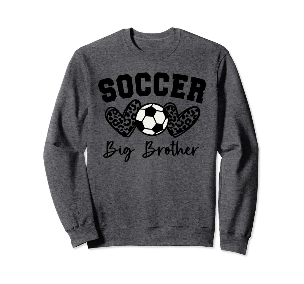 Soccer Big Brother Matching Sweatshirt - Aesthetic Graphic Men Women - T-Shirt, Sweatshirt, Hoodie