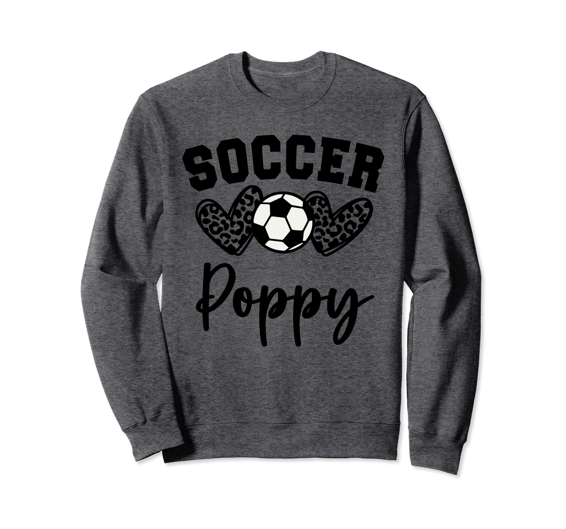 Soccer Poppy Matching Family Soccer Sweatshirt - Trendy Graphic Unisex - T-Shirt, Sweatshirt, Hoodie