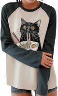 Cat for Women Loose Fit Lightweight Graphic Spring - Adult & Kids T-Shirts, Sweatshirts & Hoodies apparel design preview 1